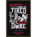 Fitness Calendar Journal: I Don't Stop When I Am Tired I Stop When I Am Done