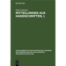 Mitteilungen Aus Handschriften, I.