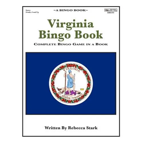 Virginia Bingo Book: Complete Bingo Game In A Book
