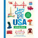 Larry Gets Lost in the USA Activity Book (with Stickers!): Travel Activities for Kids Ages 4-8