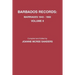 Barbados Records. Marriages, 1643-1800: Volume II. Includes Index to Both Volumes I & II