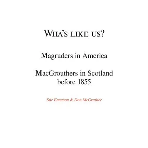 Wha's Like Us?