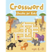 Crossword Puzzles for Kids ages 6-8: Animals Word Puzzles Activity Book with Crosswords & Mazes to Keep Your Kid's Attention for Longer