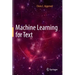 Machine Learning for Text