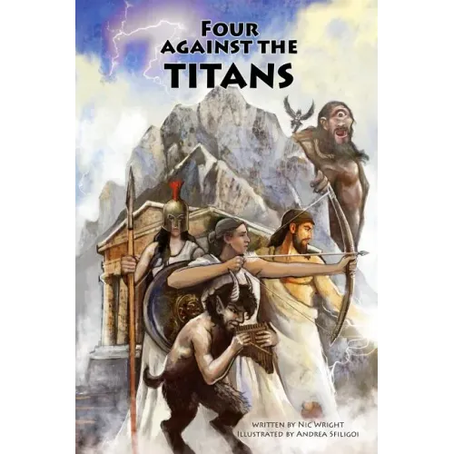 Four Against the Titans: Greek mythology pen-and-paper solo adventure game