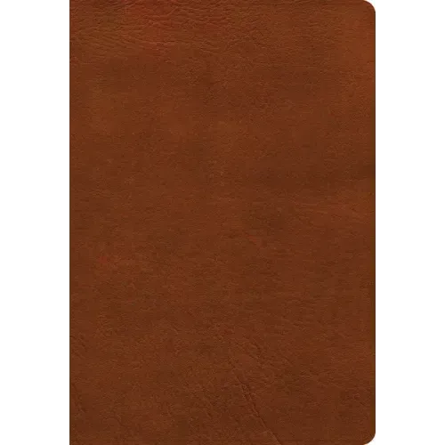 NASB Super Giant Print Reference Bible, Burnt Sienna Leathertouch