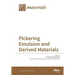 Pickering Emulsion and Derived Materials