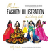 Modern Fashion Illustration: The Coloring Book: 40+ High Fashion Gowns and Dresses to Style and Color
