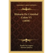 Historia De Cristobal Colon V1 (1858)