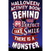 Halloween Activity Book Behind This Perfect Fake Smile There Is A Monster: Halloween Book for Kids with Notebook to Draw and Write