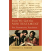 How We Got the New Testament: Text, Transmission, Translation