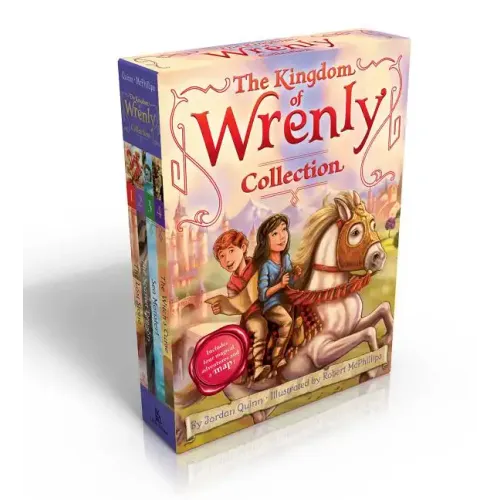 The Kingdom of Wrenly Collection (Includes Four Magical Adventures and a Map!) (Boxed Set): The Lost Stone; The Scarlet Dragon; Sea Monster!; The Witc