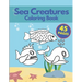 Sea Creatures Coloring Book: A Coloring Book for Kids Ages 4-8 & Adults With Amazing Ocean Animals Stress Relief Patterns