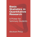 Basic Statistics in Quantitative Research: A Primer for Seminary Students