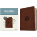 KJV Wide Margin Bible, Filament Enabled (Leatherlike, Dark Brown Medallion, Red Letter)