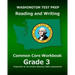 WASHINGTON TEST PREP Reading and Writing Common Core Workbook Grade 3: Preparation for the Smarter Balanced (SBAC) Assessments