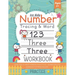 Number Tracing and word practice workbook for kids +3: Learn How To Write Numbers From 0 To 20 - Number Practice Workbook for Preschoolers