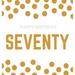Happy 70th Birthday Guest Book (Hardcover): Happy 70th Birthday Guest book, party and birthday celebrations decor, memory book, 70th birthday, happy b