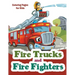 Fire Trucks and Fire Fighters: Coloring Pages for Kids