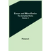 Essays and Miscellanies; The Complete Works Volume 3