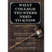 What College Trustees Need to Know: Second Edition 2019-2020