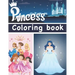 Princess Coloring Book: Big princess coloring book / 55 beautiful princesses to color