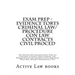 Exam Prep - Evidence Torts Criminal law/Procedure Con law Contracts Civil Proced: The writer's own bar exam essays were all published. Evidence Torts