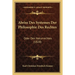Abriss Des Systemes Der Philosophie Des Rechtes: Oder Des Naturrechtes (1828)