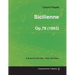 Sicilienne Op.78 - For Cello, Violin and Piano (1893)