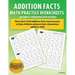 Addition Facts Math Practice Worksheet Arithmetic Workbook With Answers: Daily Practice guide for elementary students