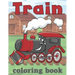 Train Coloring Book: for kids ages 2-4, 4-8