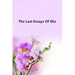 The Last Essays Of Elia