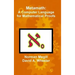 Metamath: A Computer Language for Mathematical Proofs