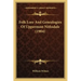 Folk Lore And Genealogies Of Uppermost Nithsdale (1904)