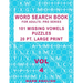 Word Search Book For Adults: Pro Series, 101 Missing Vowels Puzzles, 20 Pt. Large Print, Vol. 4