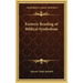 Esoteric Reading of Biblical Symbolism