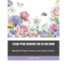 Large Print Summer Dot-To-Dot Book: Beautiful Flowers Insects and Garden Scenes