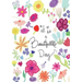 Super Planner - medium sized weekly view organizer, undated, floral theme