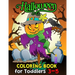 Halloween Coloring Book for Toddlers 3-5: Halloween Designs Including Witches, Ghosts, Pumpkins, Haunted Houses, and More for Kids boy and girl