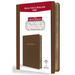 Biblia Reina Valera Revisada 1960 Letra Súper Gigante, Símil Piel Marrón / Spanish Bible Rvr 1960 Super Giant Print, Brown Leathersoft