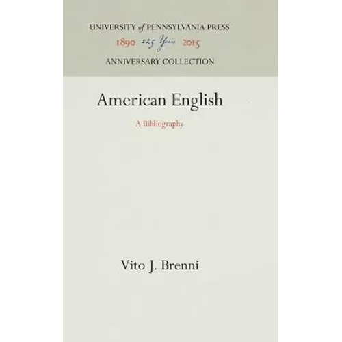 American English: A Bibliography