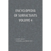 Encyclopedia of Surfactants Volume 4