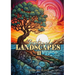 Zentangle Landscapes Coloring Book for Adults 2: Landscape Coloring Book for adults 2 beautiful zentangle landscapes and nature scenes zentangle lands