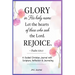 Jmj: "GLORY In His Holy Name"-Psalm 105:3: A Guided Christian Journal with Scripture, Reflection, and Journaling Faith-Based Devotional Workbook