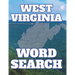 West Virginia Word Search: Perfect Gift from Mountain State for Puzzle Book Lover