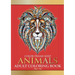 Color Frame Keep. Adult Coloring Book ANIMALS: Relaxation And Stress Relieving Lions, Pandas, Elephants, Birds, Dogs, Cats And More