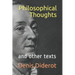 Philosophical Thoughts: And Other Texts
