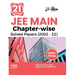 21 Years JEE MAIN Chapter-wise Solved Papers (2002 - 22) 14th Edition