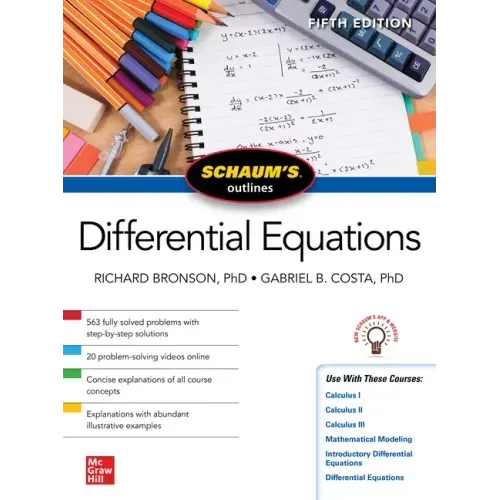 Schaum's Outline of Differential Equations, Fifth Edition