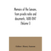 Memoirs of the Sansons, from private notes and documents, 1688-1847 (Volume I)